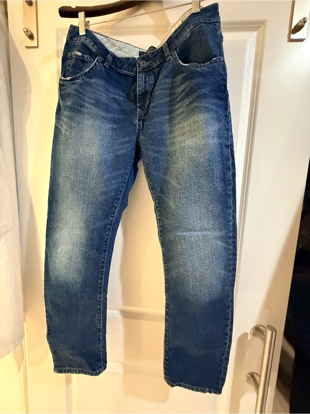 Zara Women’s Relaxed Fit Jeans - Blue Wash